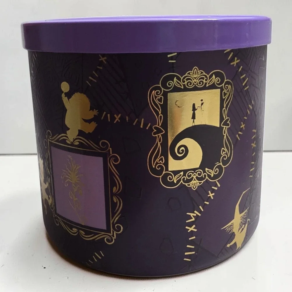 Bath Body Works Disney Nightmare Before Christmas Sally 3 Wick Candle Limited!
